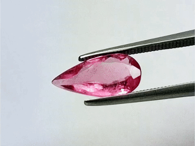 1.67ct Turmalina Rosa 12x6mm