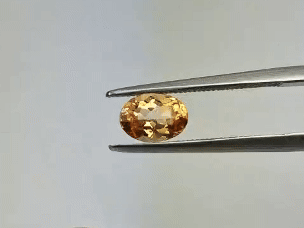 2.55ct Imperial Topaz 8x5mm 7x5mm