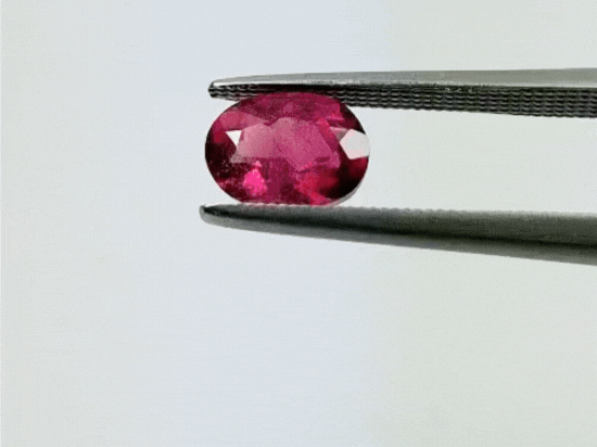 2.75ct Rubellite 12x5 7.5x6mm