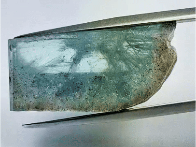 23ct Água-marinha 28x13mm