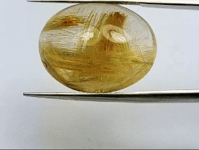 29.50ct Rutile Cabochon 18x14mm 20x15mm