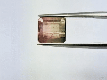 4.15ct Tourmaline Bicolor 9x8mm