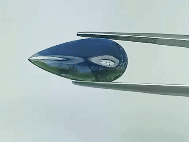 4.80ct Turmalina Bicolor 22x11mm