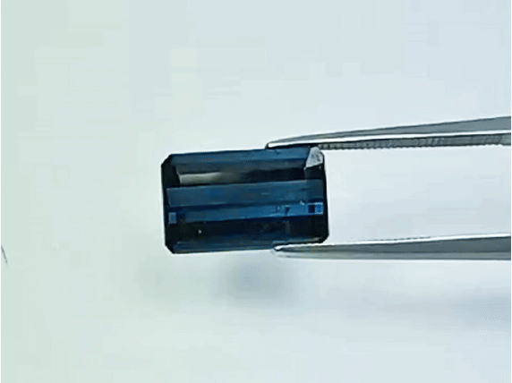 4.85ct Tourmaline Blue 13x8mm