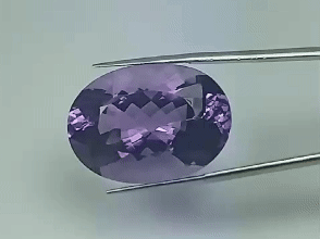 53.75ct Ametista 30x21mm