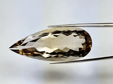 64ct Quartzo Fumê 48x20mm