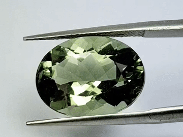8.88ct Prasiolita 16x12mm