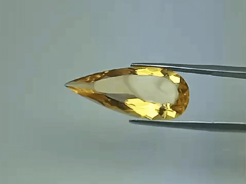 9,75ct Citrino 27x12mm