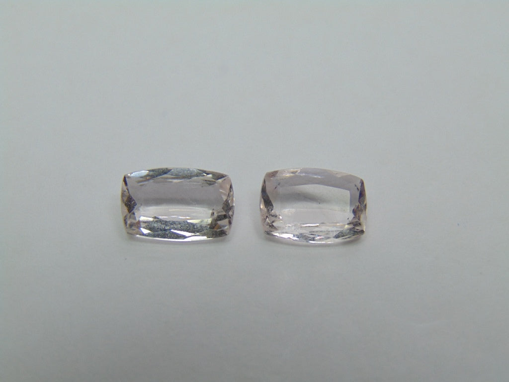 Morganita 3,75ct 11x7mm 10x7mm