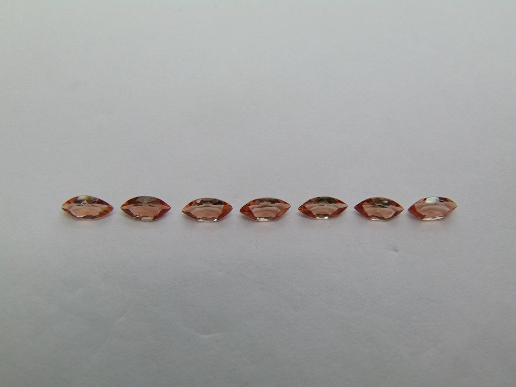 1,46 ct Andaluzita calibrada 6x3mm