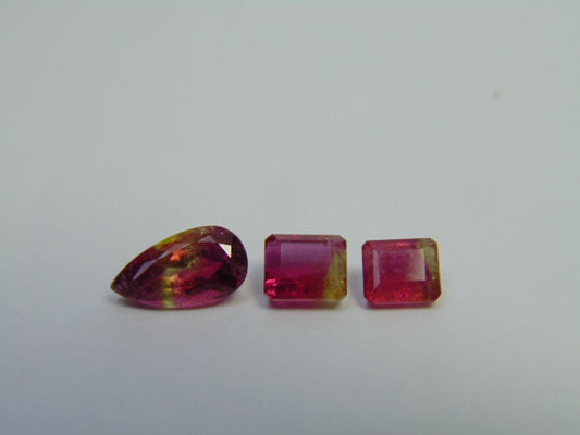 3.50ct Turmalina Bicolor