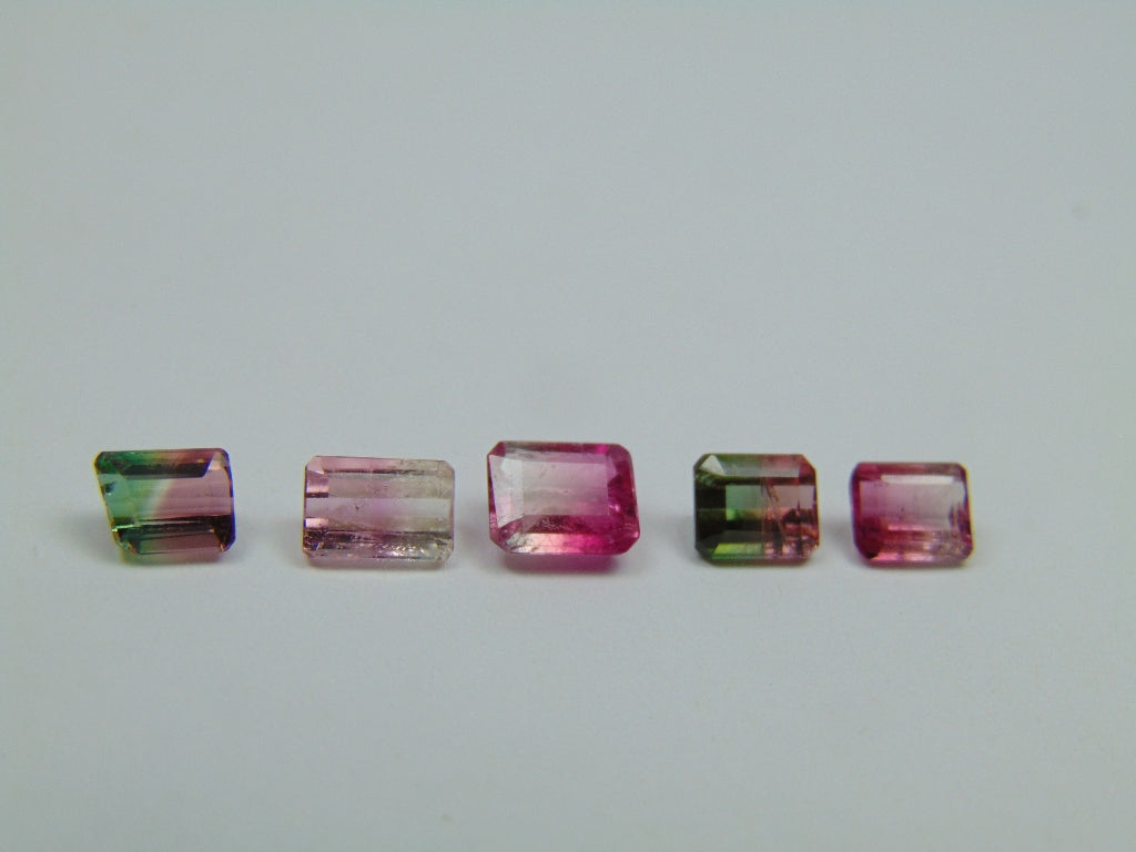3.60ct Turmalina Bicolor