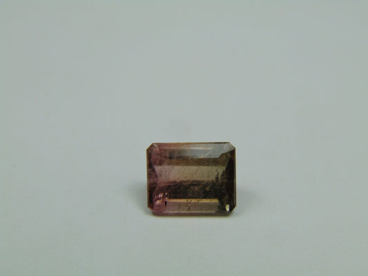 2.90ct Turmalina Bicolor 9x7mm