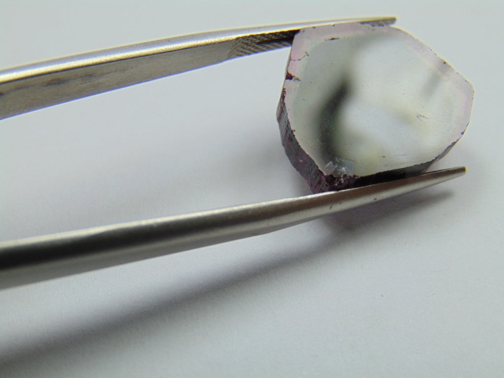 11.50ct Turmalina Bicolor 17x15mm