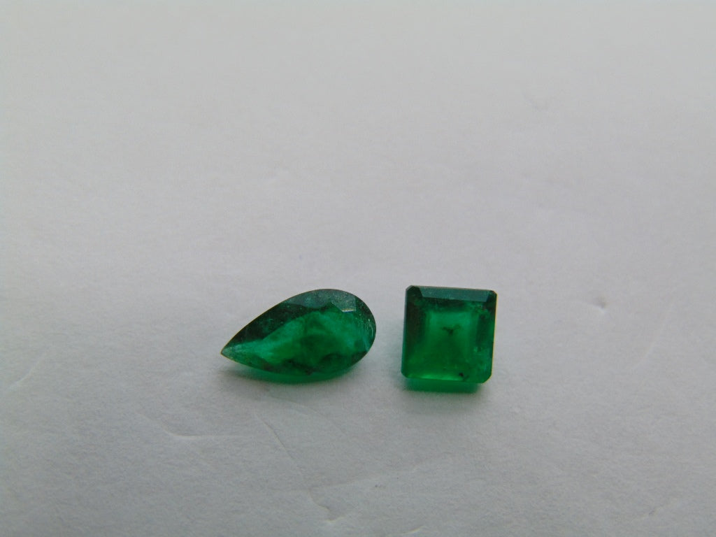 Esmeralda 1,05ct 8x4mm 5mm