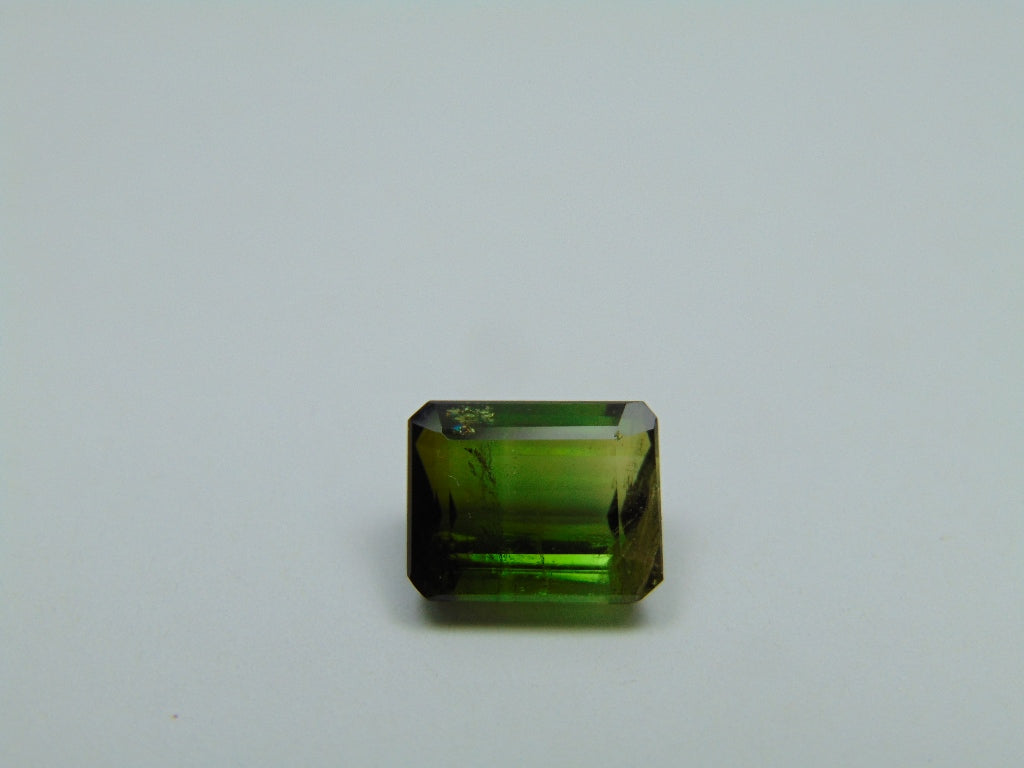 3,50ct Turmalina Bicolor 10x8mm