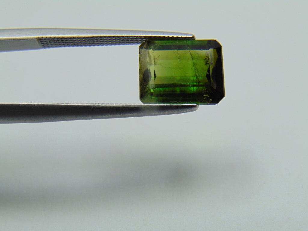 3,50ct Turmalina Bicolor 10x8mm