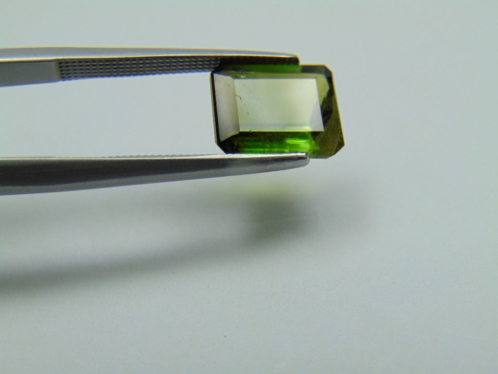 3,50ct Turmalina Bicolor 10x8mm