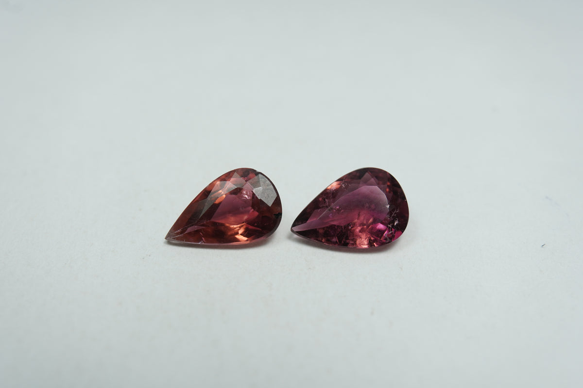 2.57ct Rubelita 10x6mm / 9.5x6.5mm