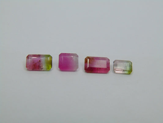 5,50ct Turmalina Bicolor