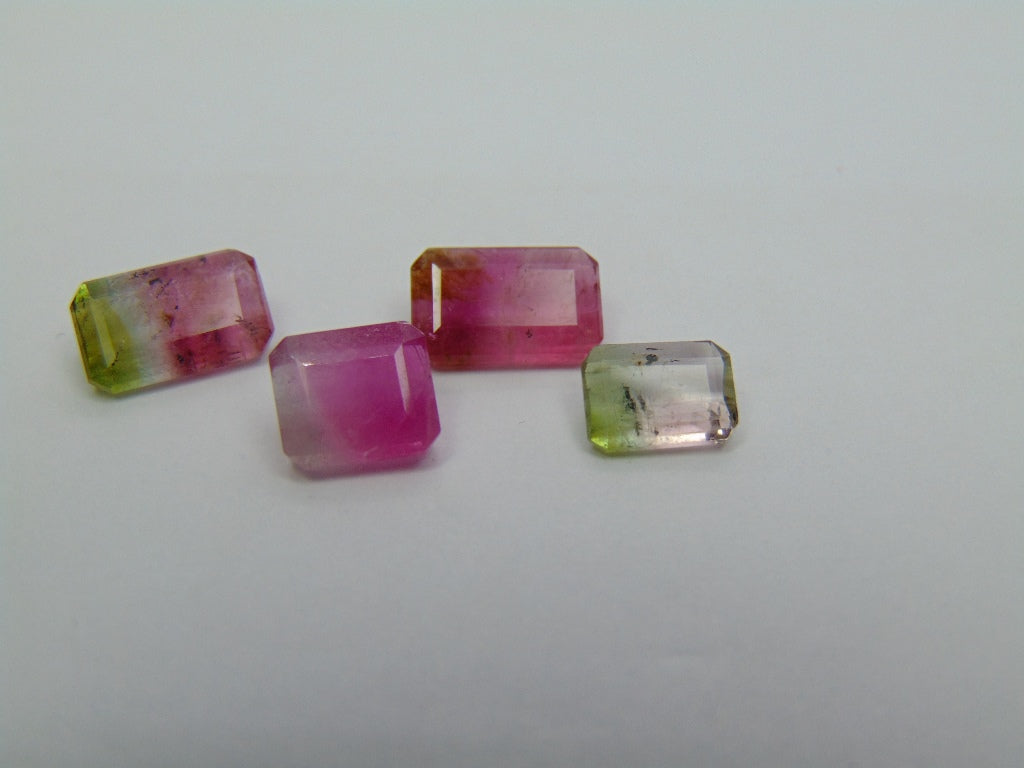 5,50ct Turmalina Bicolor