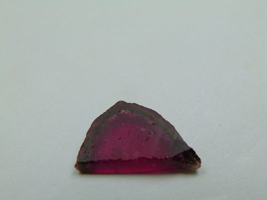 8ct Watermelon Tourmaline Rustic 21x12mm