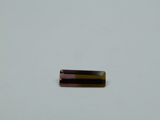 1.22ct Turmalina Bicolor 12x4mm