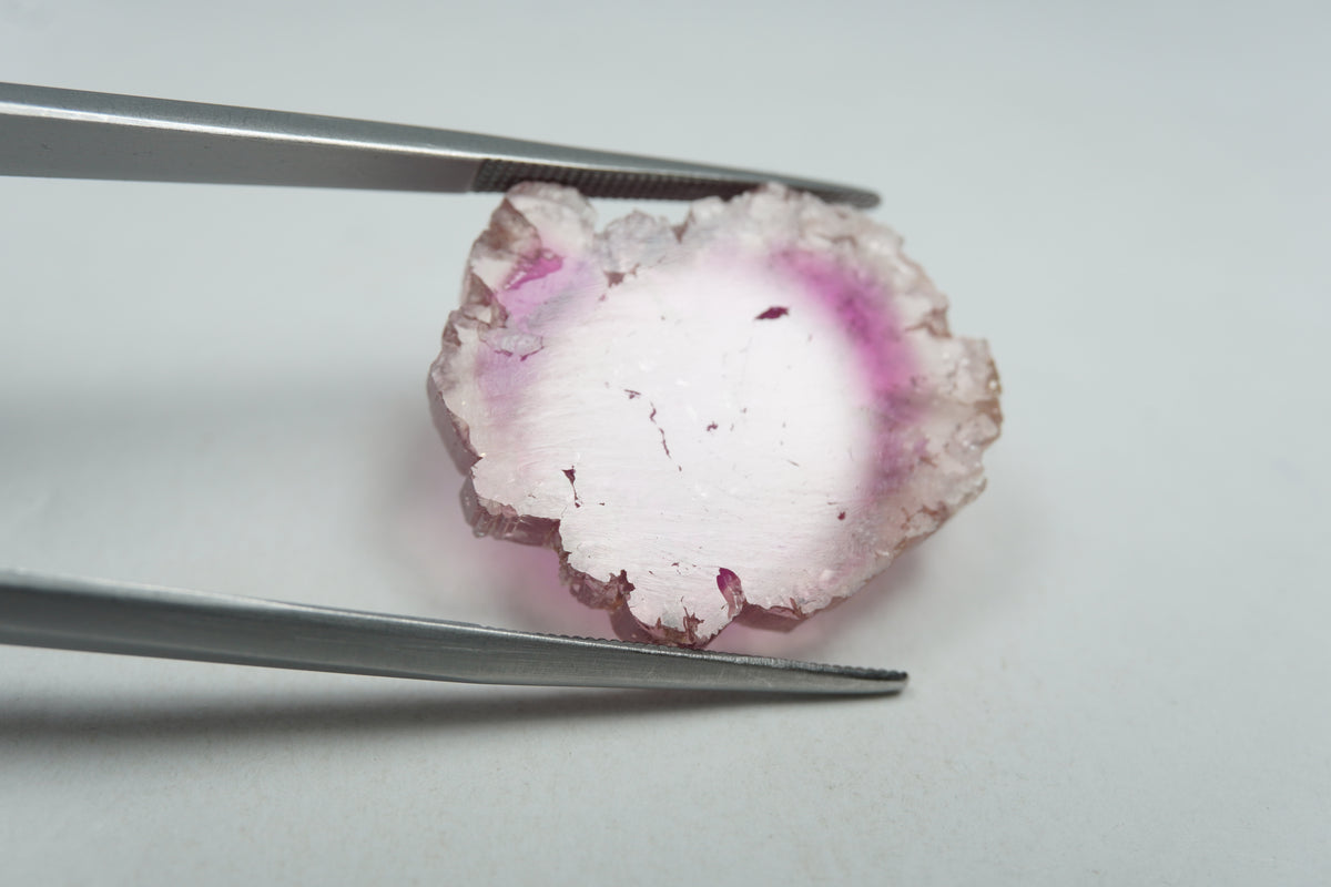 18.70ct Turmalina melancia 23x21mm