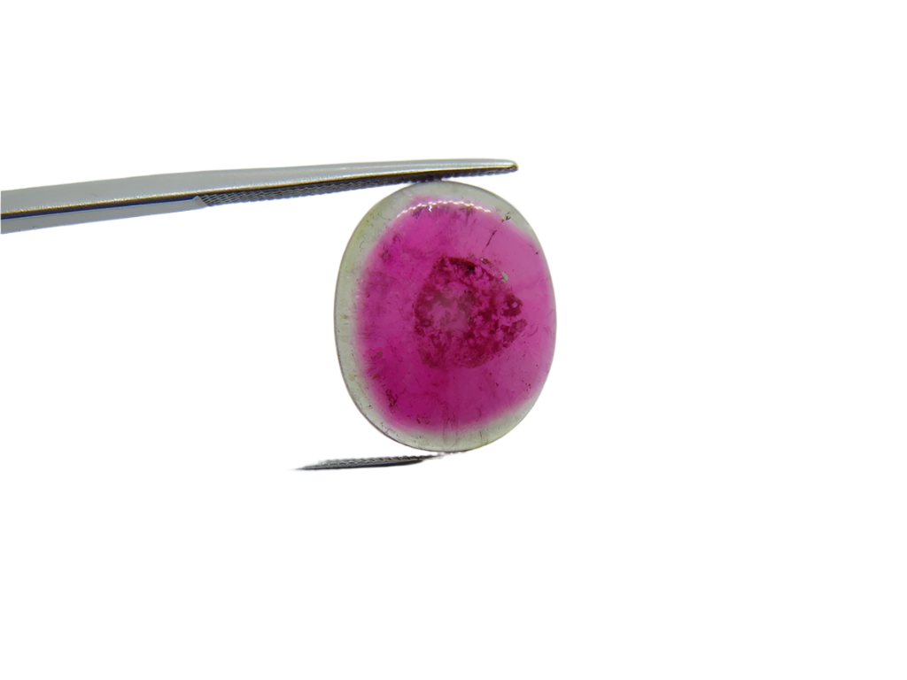 Turmalina Melancia 6,30ct 16x13mm