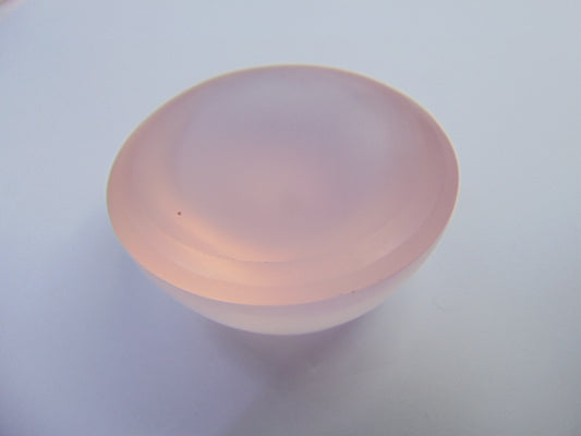 439ct Quartzo Rosa Cabochão 47mm