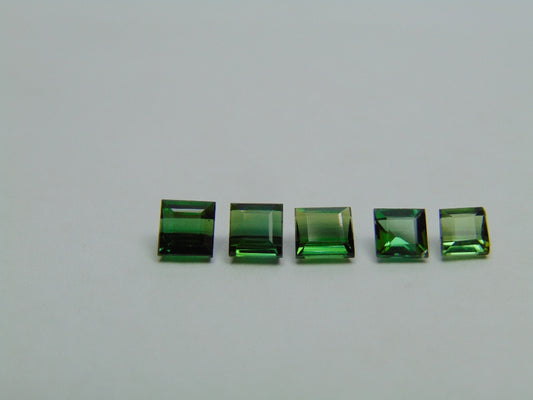 2.70ct Tourmaline 4mm 4mm 4.5mm 4.1mm 4.5x5mm