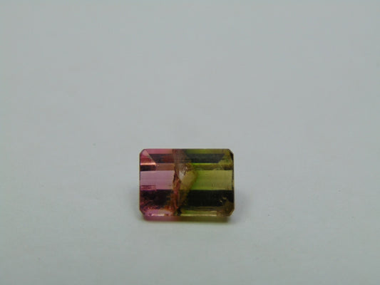 2.55ct Turmalina Bicolor 9x6mm