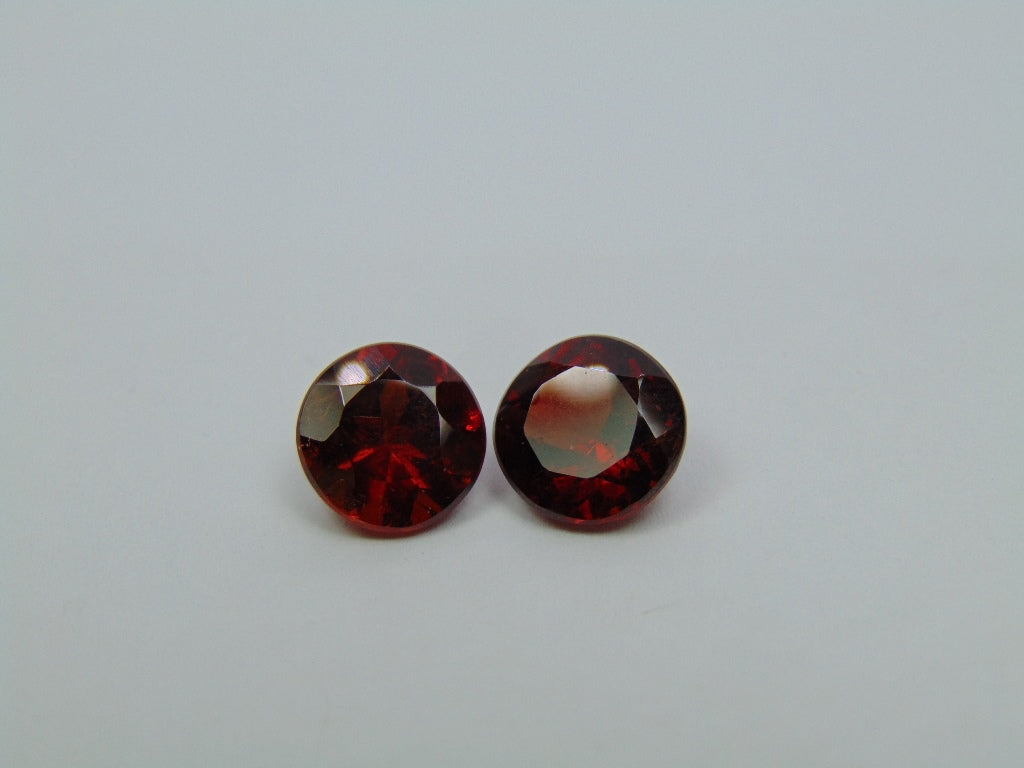 8.55ct Garnet 9mm