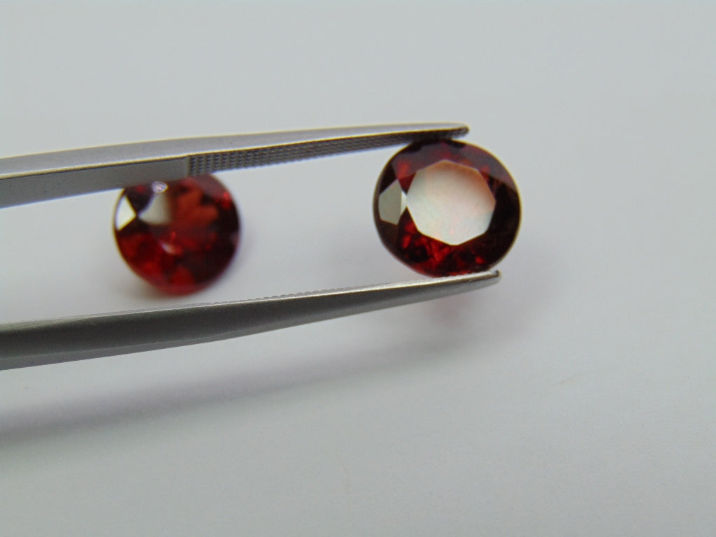 8.55ct Garnet 9mm
