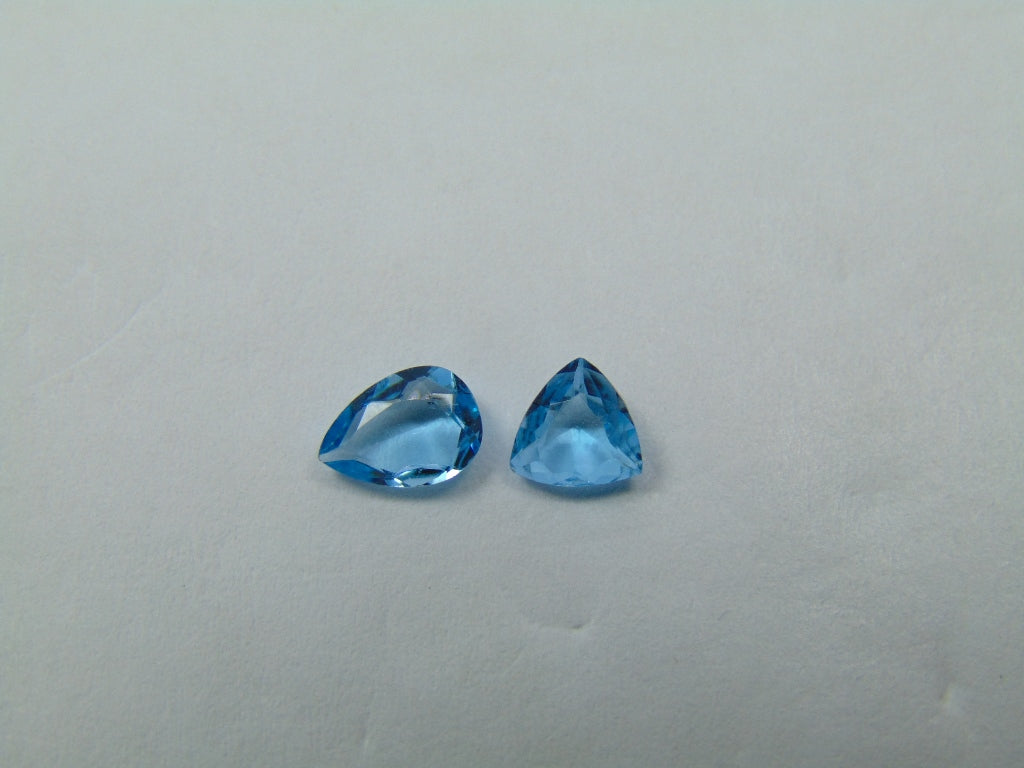 1.05ct Topázio 6x4mm 5mm