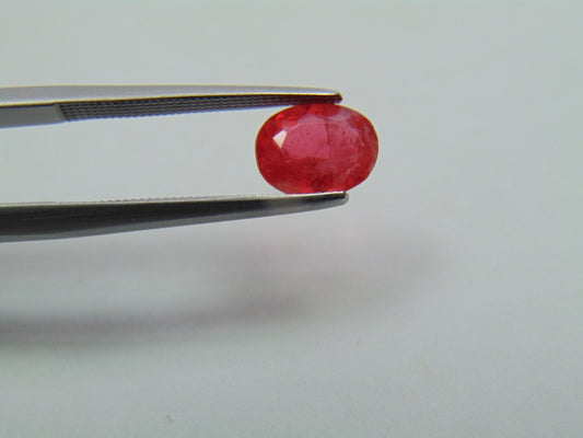1.50ct Rhodonite 8x6mm