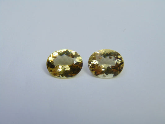 8.15ct Berilo Par 12x10mm