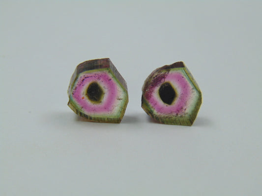 8.98ct Watermelon Tourmaline 12x10mm