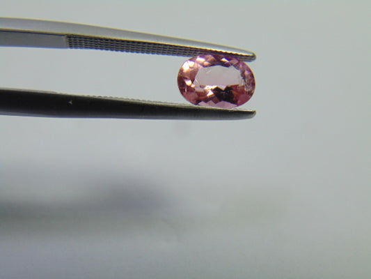 0.90ct Turmalina Rosa 7x5mm