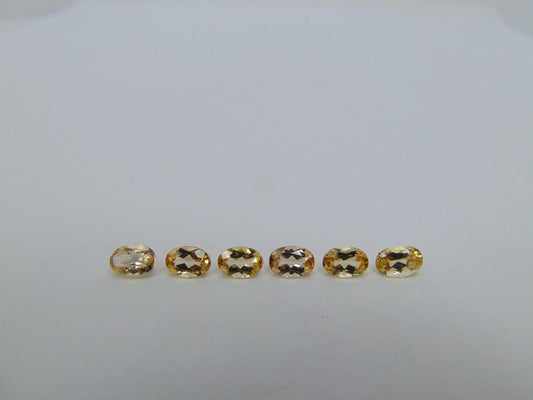 3.50ct Imperial Topaz Calibrated 6x4mm