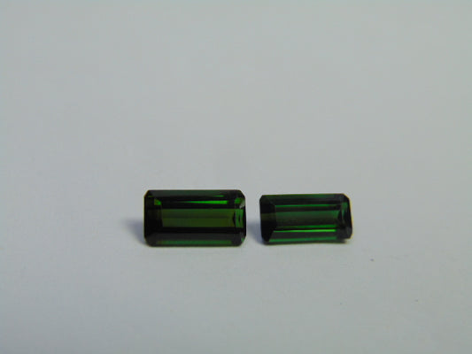 2.50ct Turmalina 9x4mm 9x5mm