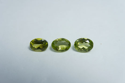 3.18ct Peridoto 7x5mm