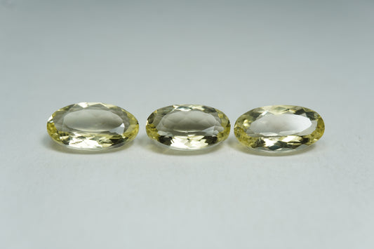 6.69ct Berilo 11x7mm / 12x6.5mm / 12x6mm