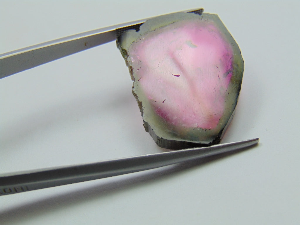 Turmalina Melancia 28,51ct 27x20mm