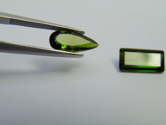 4.30ct Turmalina 12x6mm 12x5.5mm