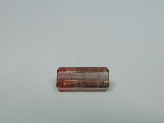 7ct Turmalina Bicolor 17x8mm