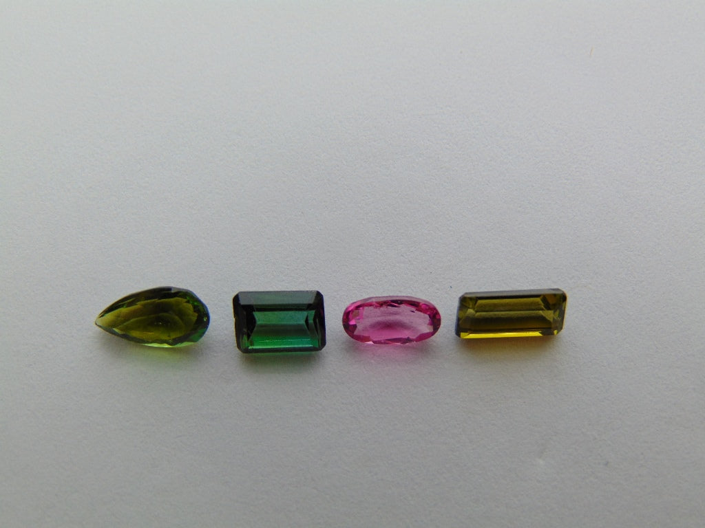 Mistura de turmalina de 3,30 ct