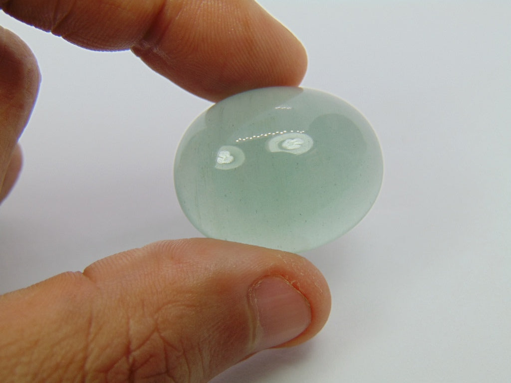 61ct Aquamarine Cabochon 29x14mm