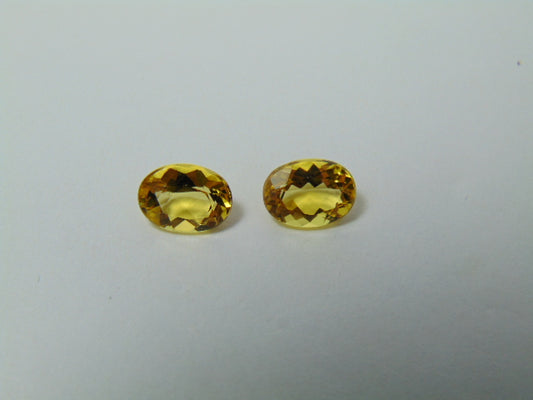 2.23ct Berilo Par 8x6mm