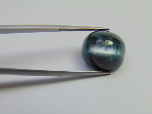 16.10ct Turmalina Azul com Listra 16x15mm